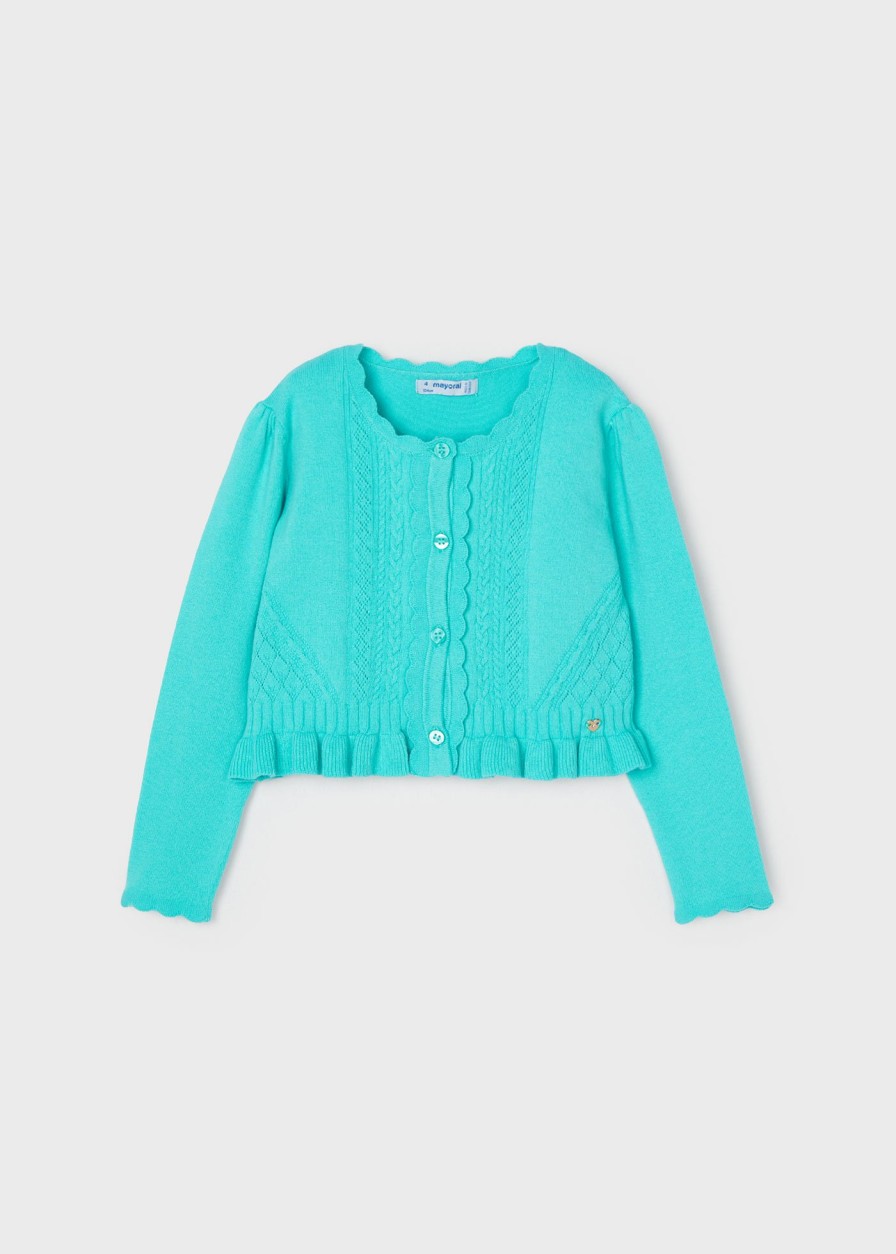 Nina MAYORAL Rebecas Y Chaquetas De Punto | Rebeca Calados Better Cotton Nina Jade