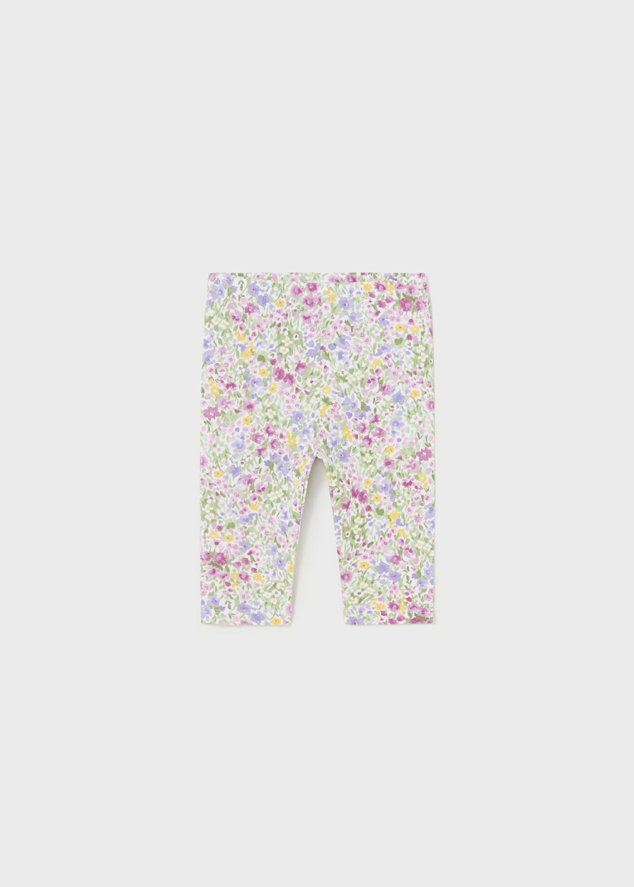 Bebe MAYORAL Pantalones Y Petos | Legging Pirata Estampado Better Cotton Bebe Dalia