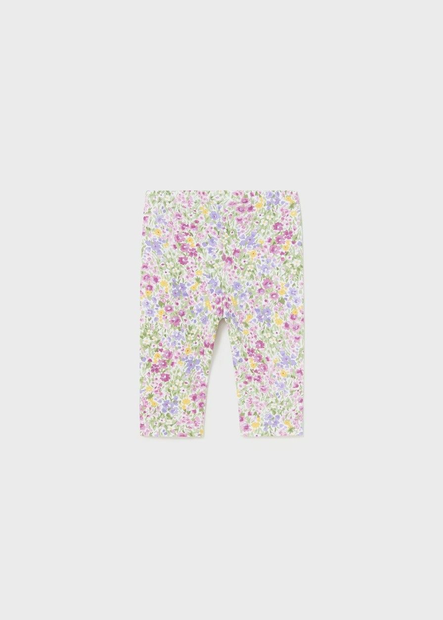 Bebe MAYORAL Pantalones Y Petos | Legging Pirata Estampado Better Cotton Bebe Dalia