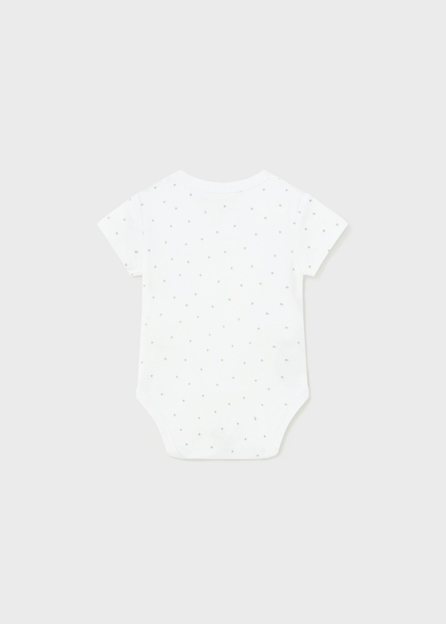 Bebe MAYORAL Bodies Y Camisetas | Body Better Cotton Recien Nacido Blanco-Jade