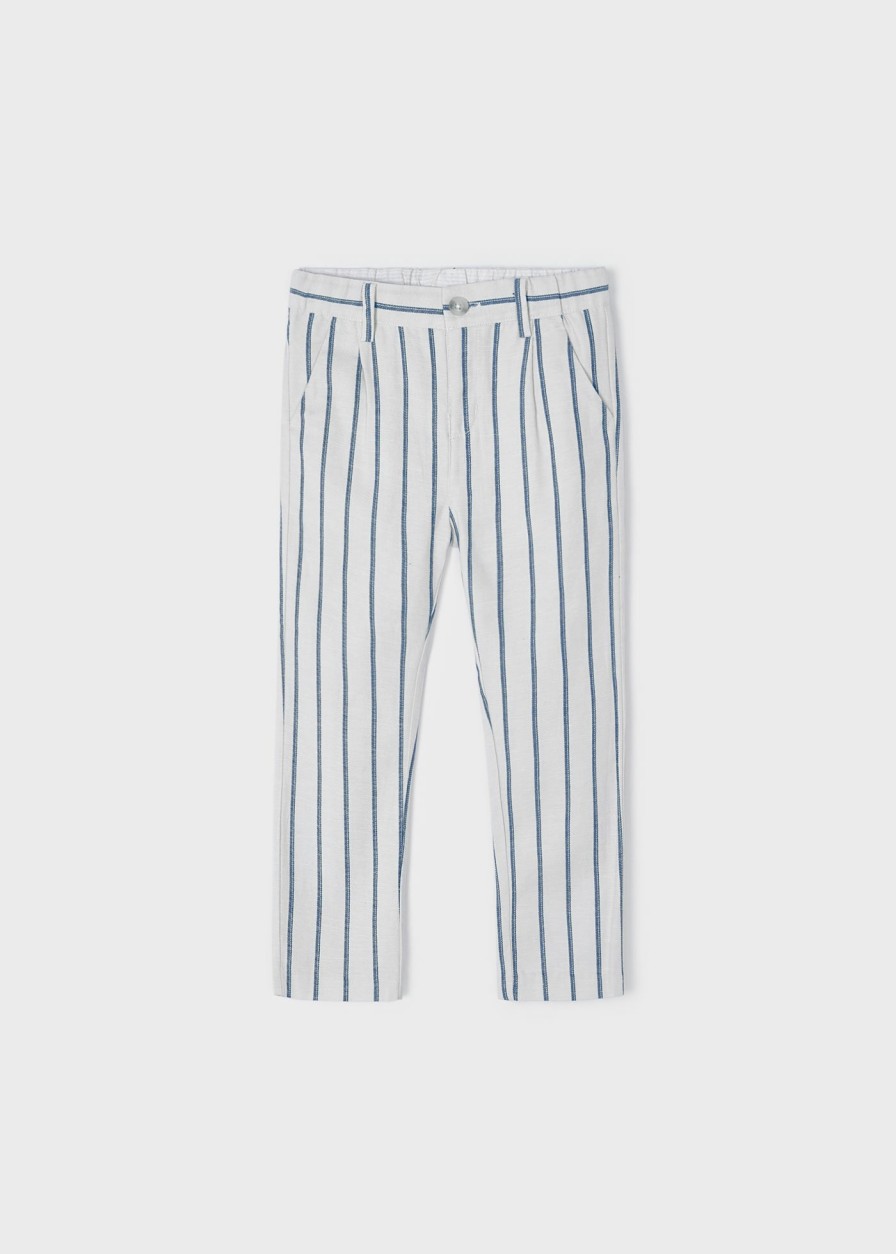 Nino MAYORAL Pantalones | Pantalon Chino Tailoring Rayas Nino