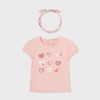 Bebe MAYORAL Bodies Y Camisetas | Camiseta Con Diadema Better Cotton Bebe