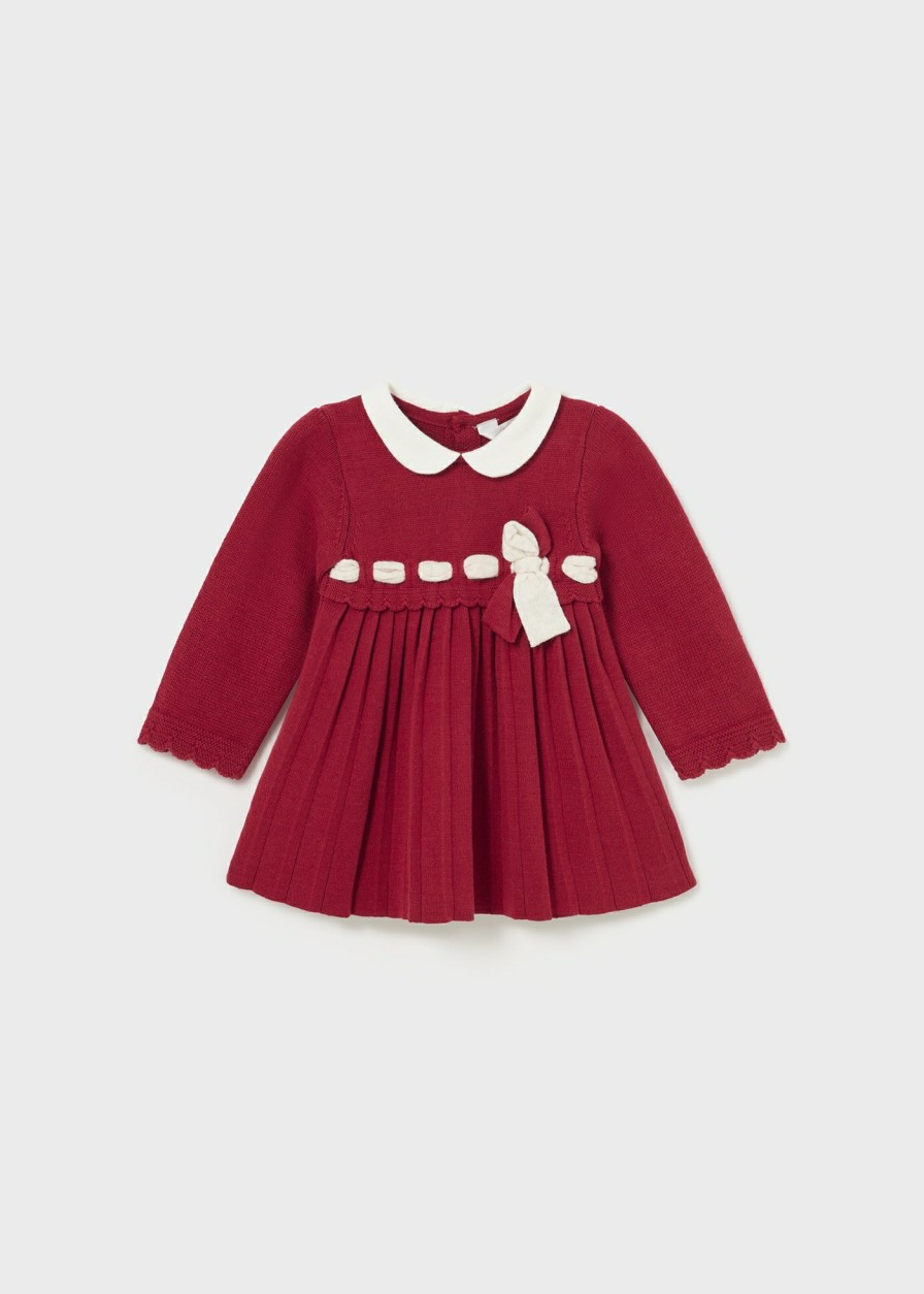 Bebe MAYORAL Vestidos | Vestido Tricot Better Cotton Recien Nacido