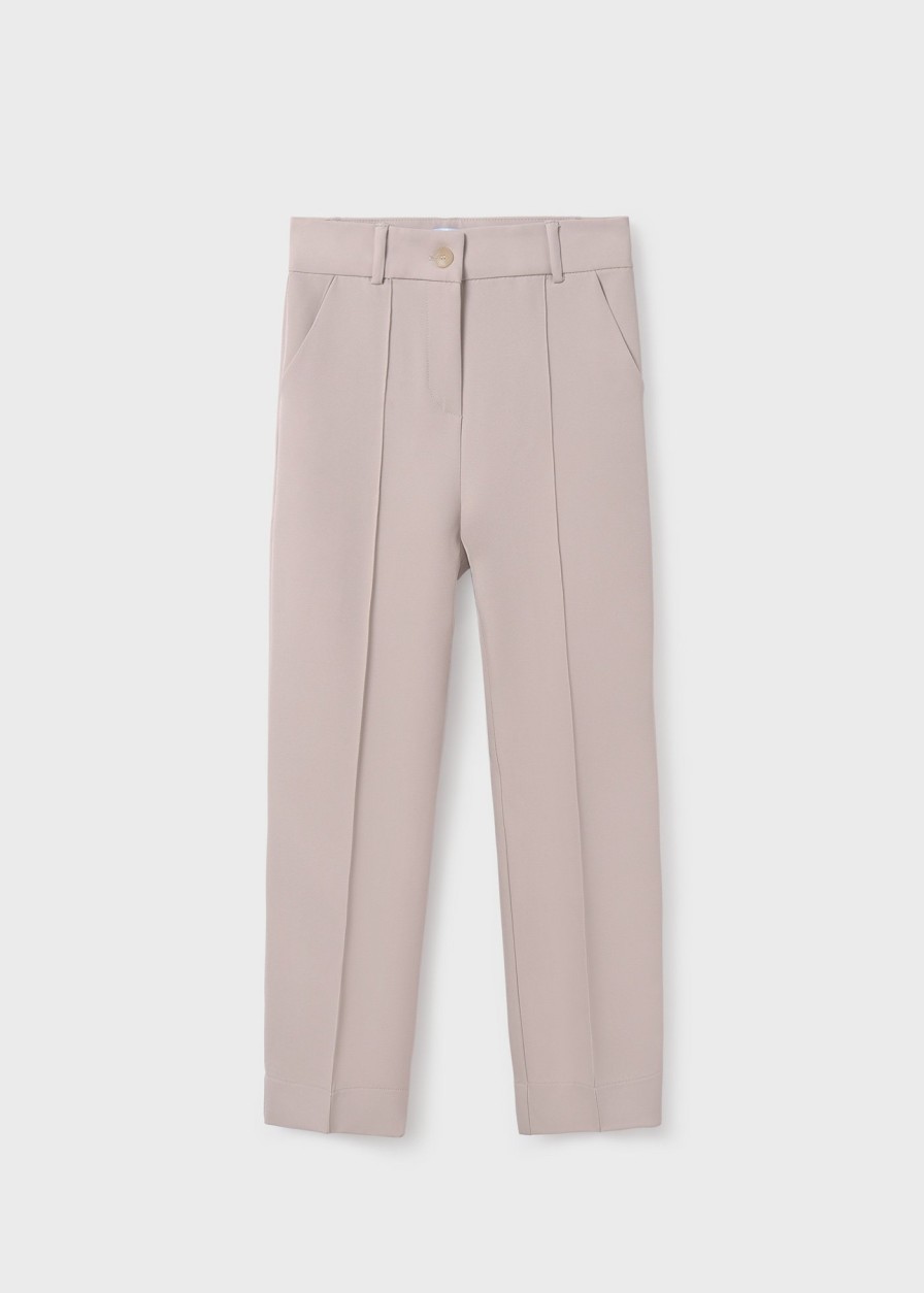 Nina MAYORAL Pantalones Y Faldas | Pantalon Largo Crepe Chica