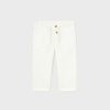 Bebe MAYORAL Pantalones Y Petos | Pantalon Chino Relaxed Lino Bebe Blanco