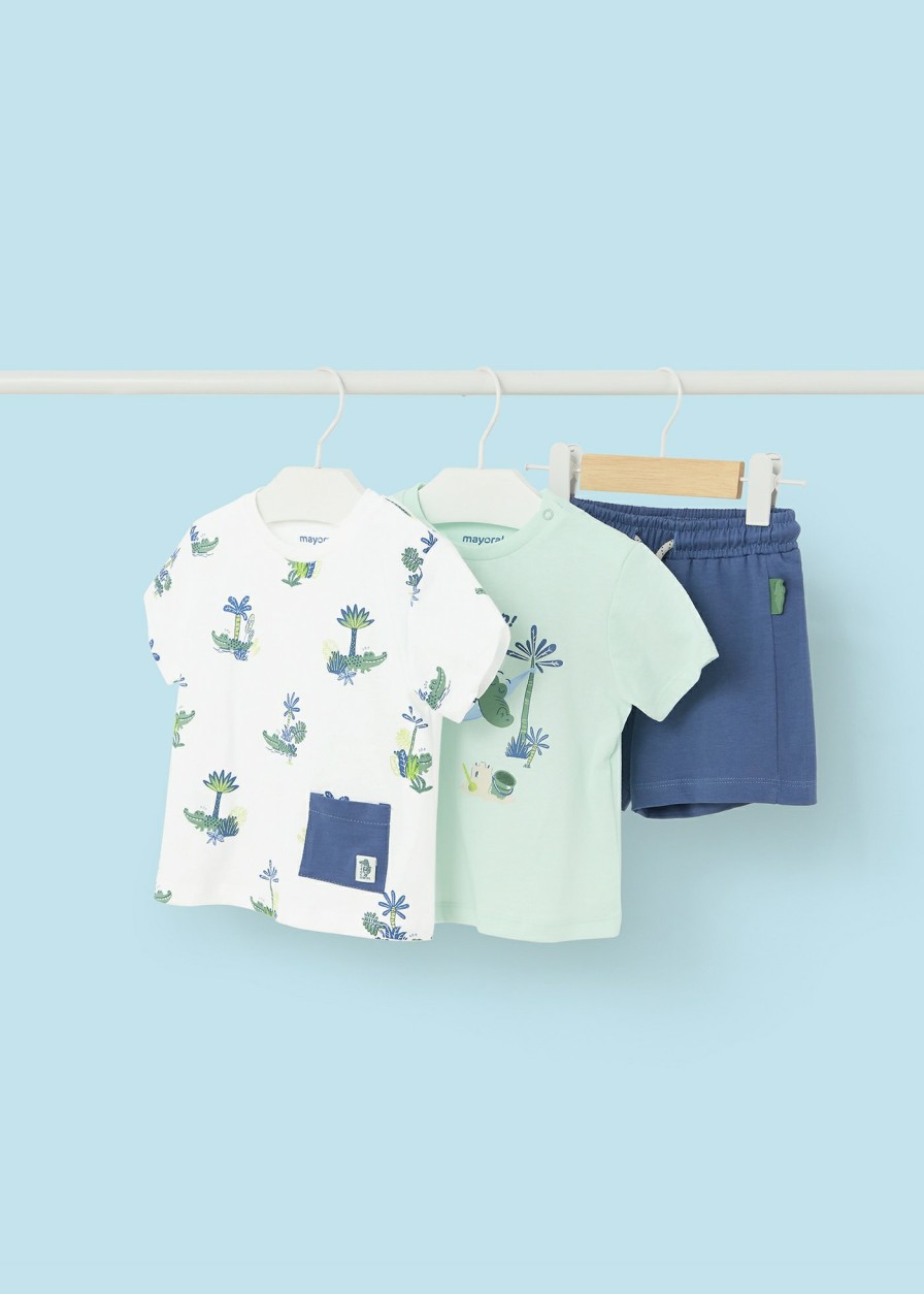 Bebe MAYORAL Conjuntos | Conjunto 3 Piezas Tropical Better Cotton Bebe