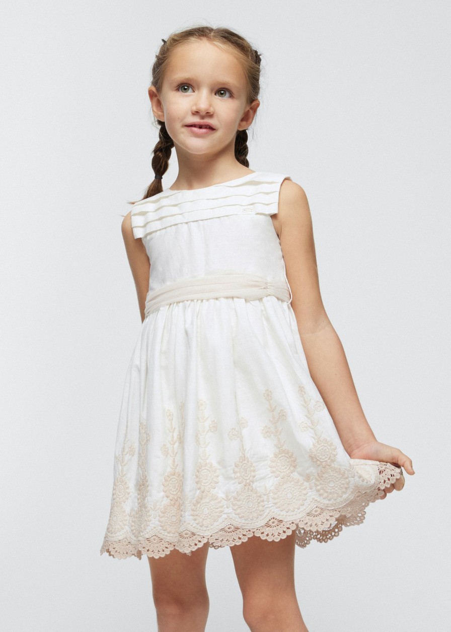 Nina MAYORAL Vestidos | Vestido Bordado Better Cotton Nina