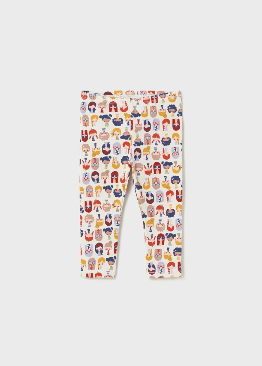 Bebe MAYORAL Pantalones Y Petos | Legging Estampado Better Cotton Bebe