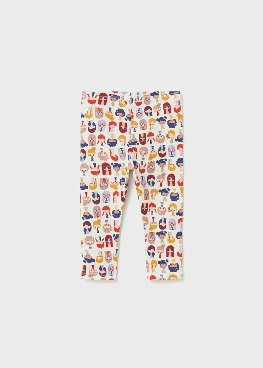 Bebe MAYORAL Pantalones Y Petos | Legging Estampado Better Cotton Bebe