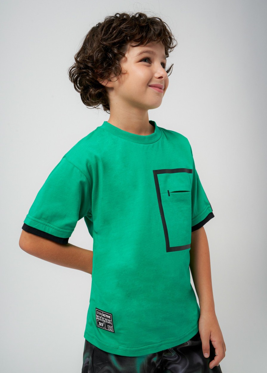 Nino MAYORAL Camisetas | Camiseta Oversize Contrastes Chico