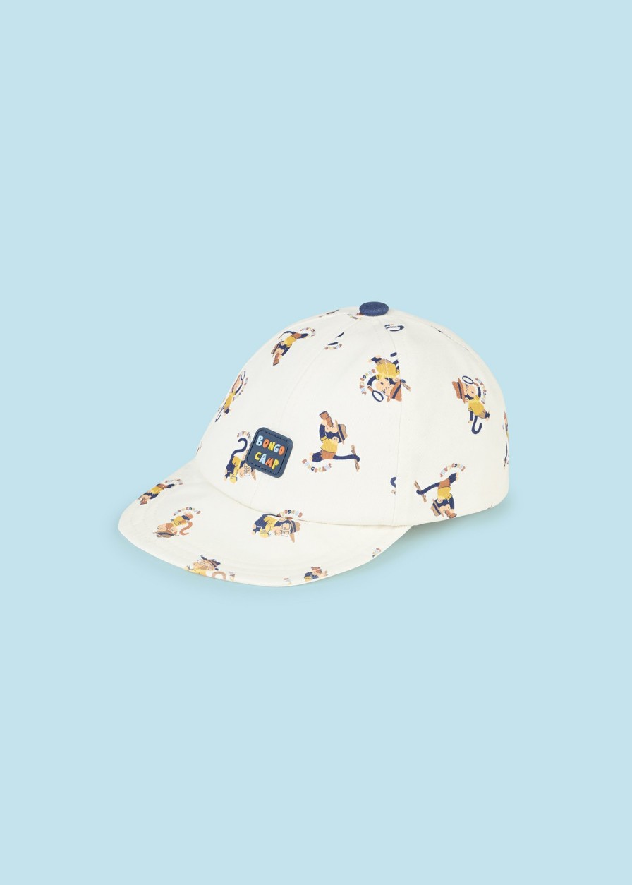 Bebe MAYORAL Accesorios Y Complementos | Gorra Estampada Better Cotton Bebe Nata