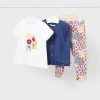 Bebe MAYORAL Conjuntos | Conjunto 3 Piezas Flores Better Cotton Bebe