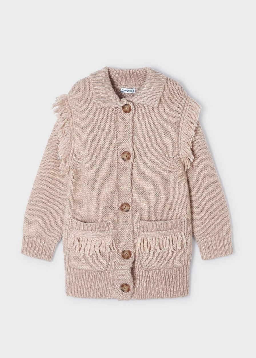 Nina MAYORAL Rebecas Y Chaquetas De Punto | Cardigan Flecos Nina