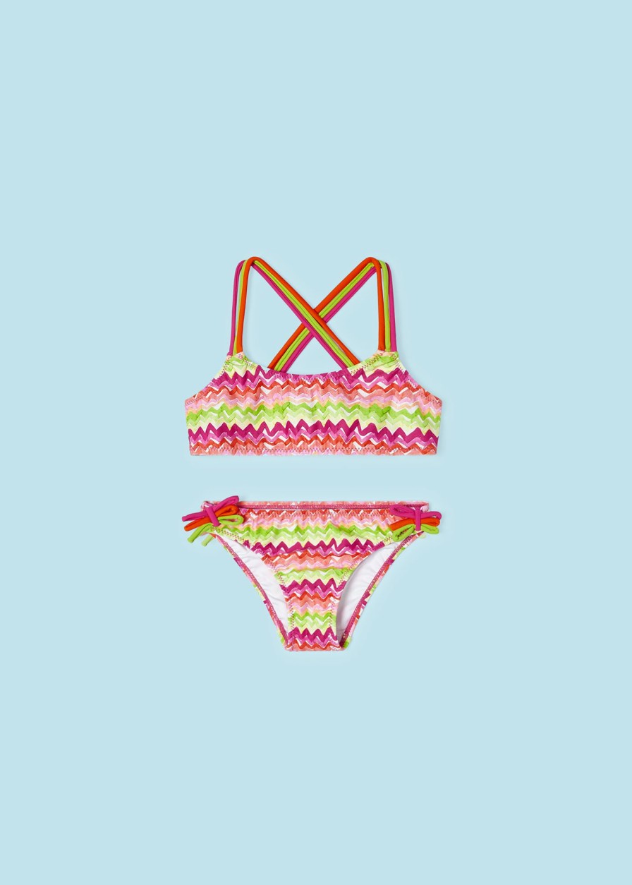 Nina MAYORAL Banadores Y Bikinis | Bikini Zigzag Nina Kiwi