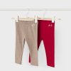 Bebe MAYORAL Pantalones Y Petos | Set 2 Leggings Better Cotton Bebe