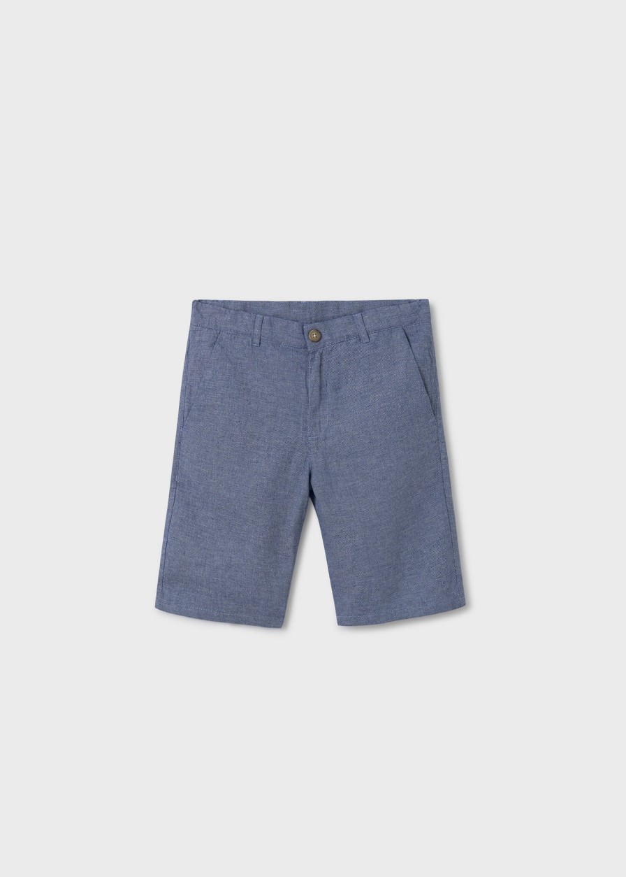 Nino MAYORAL Pantalones | Bermuda Vestir Better Cotton Chico Cyan