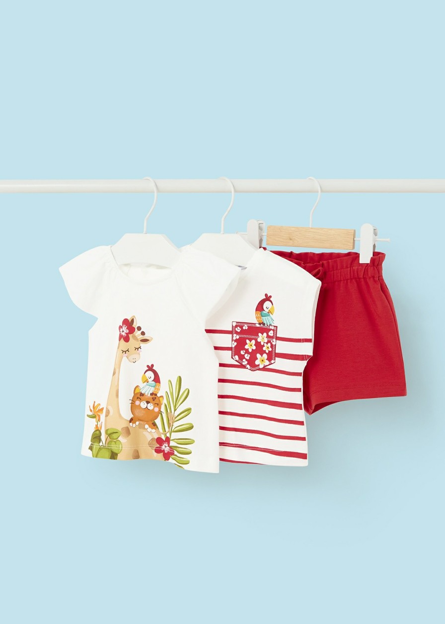 Bebe MAYORAL Conjuntos | Conjunto 3 Piezas Estampado Better Cotton Bebe