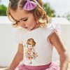 Bebe MAYORAL Bodies Y Camisetas | Camiseta Combinada Tul Better Cotton Bebe