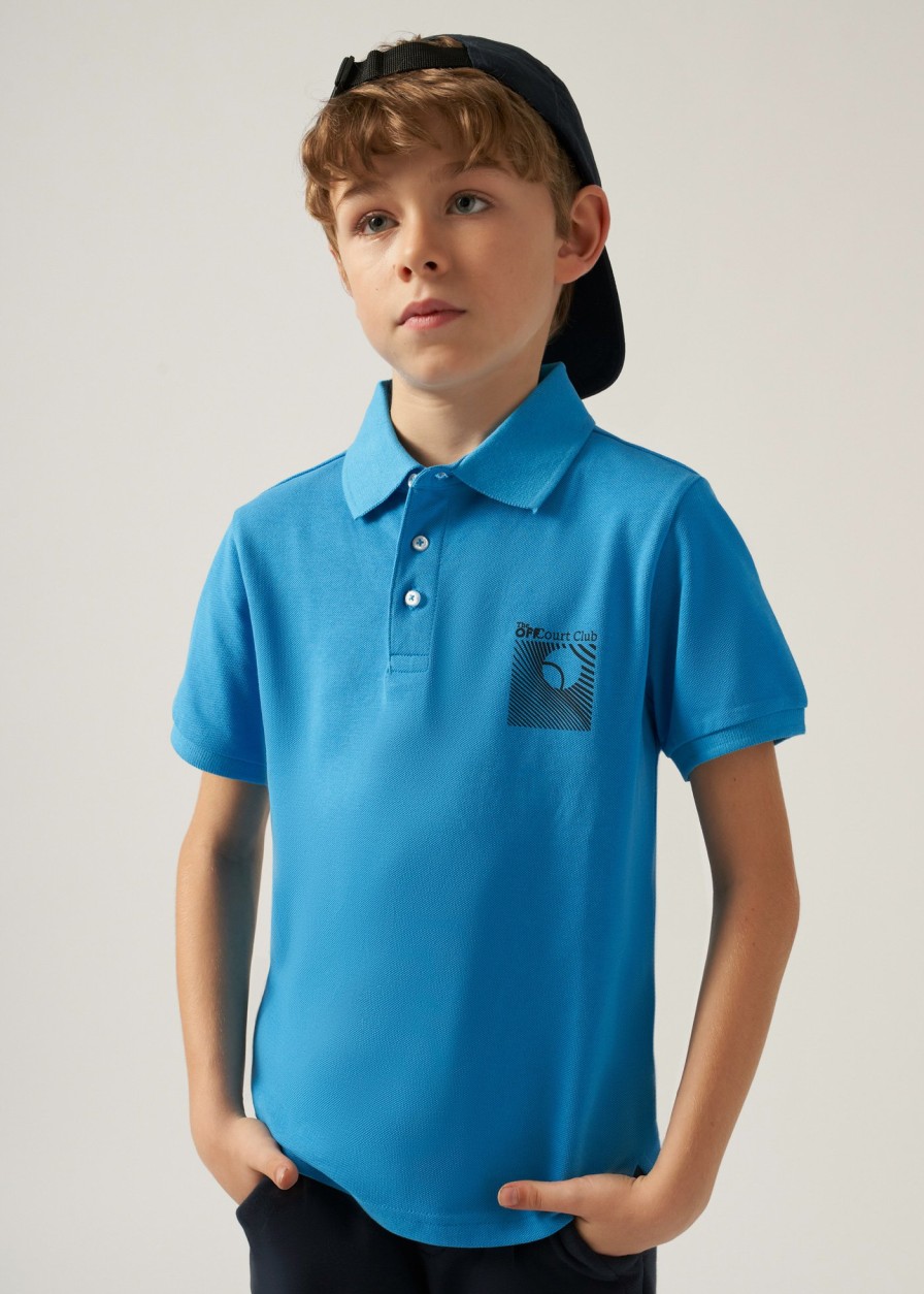 Nino MAYORAL Polos | Polo Estampado Trasero Better Cotton Chico