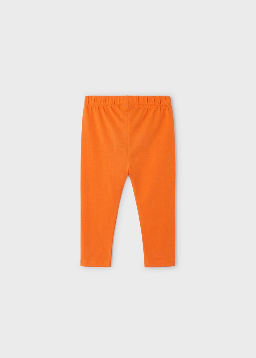 Nina MAYORAL Pantalones Y Faldas | Legging Pirata Better Cotton Nina Naranja