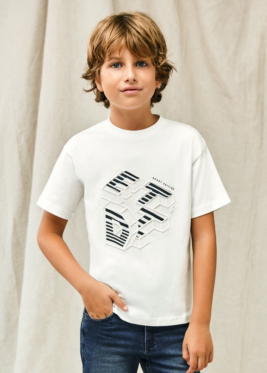 Nino MAYORAL Camisetas | Camiseta Relieve Better Cotton Chico