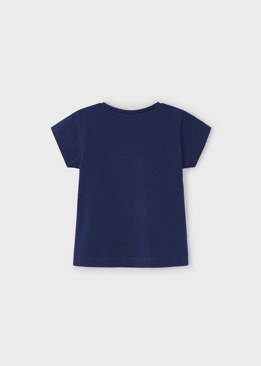 Nina MAYORAL Camisetas Y Polos | Camiseta Bordada Better Cotton Nina