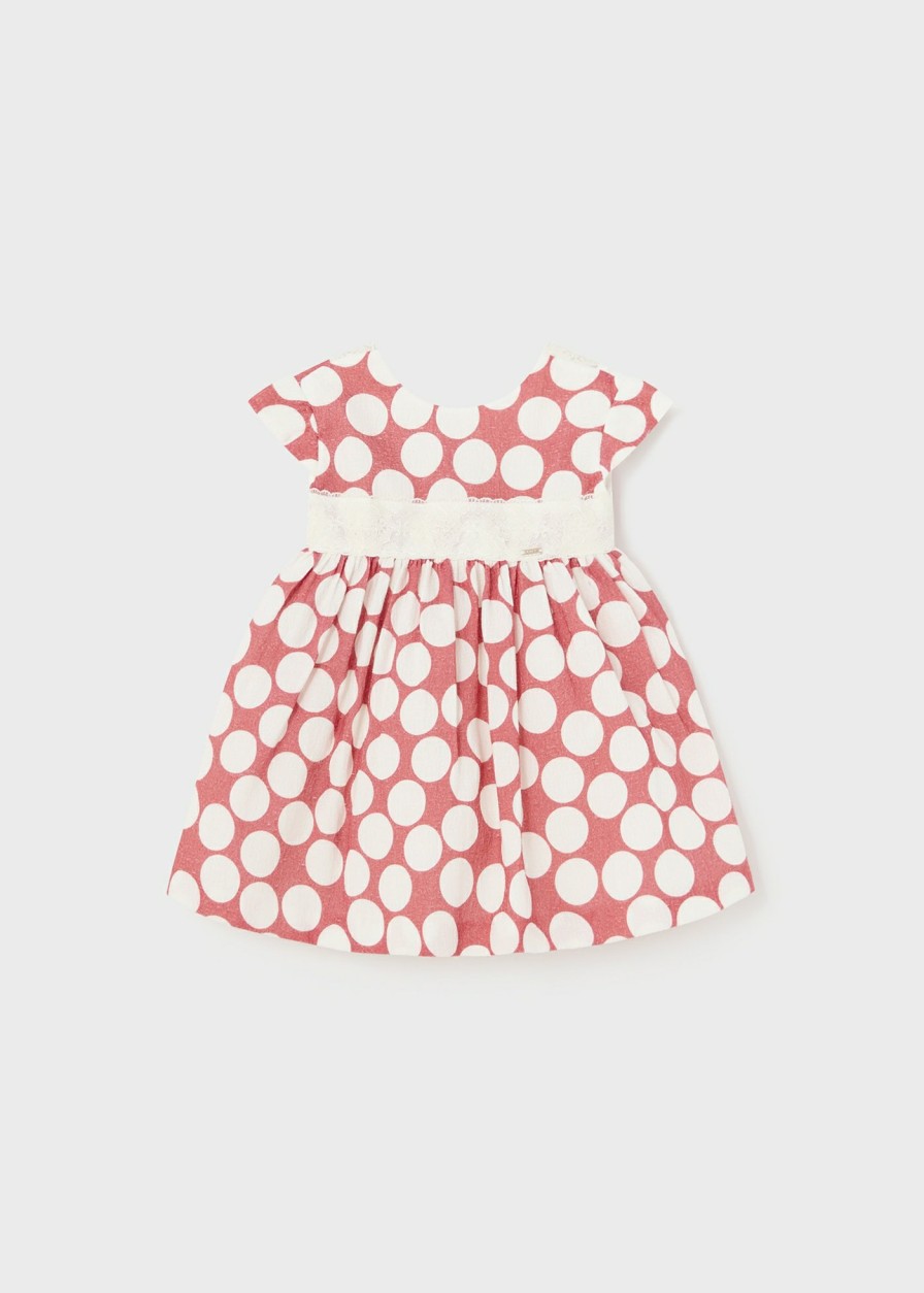 Bebe MAYORAL Vestidos | Vestido Lunares Jacquard Bebe