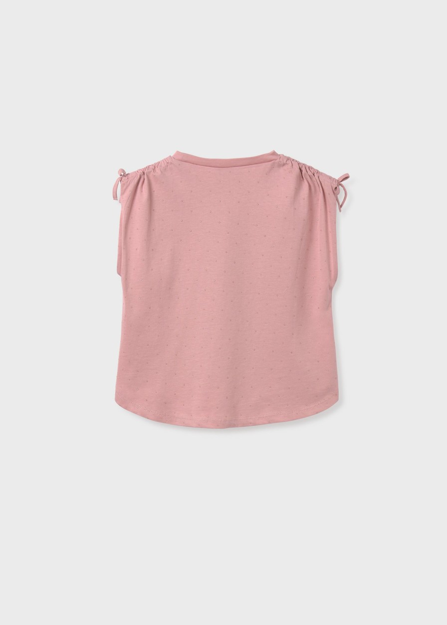 Nina MAYORAL Camisetas Y Polos | Camiseta Topos Chica