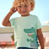 Bebe MAYORAL Bodies Y Camisetas | Camiseta Interactiva Better Cotton Bebe Aqua