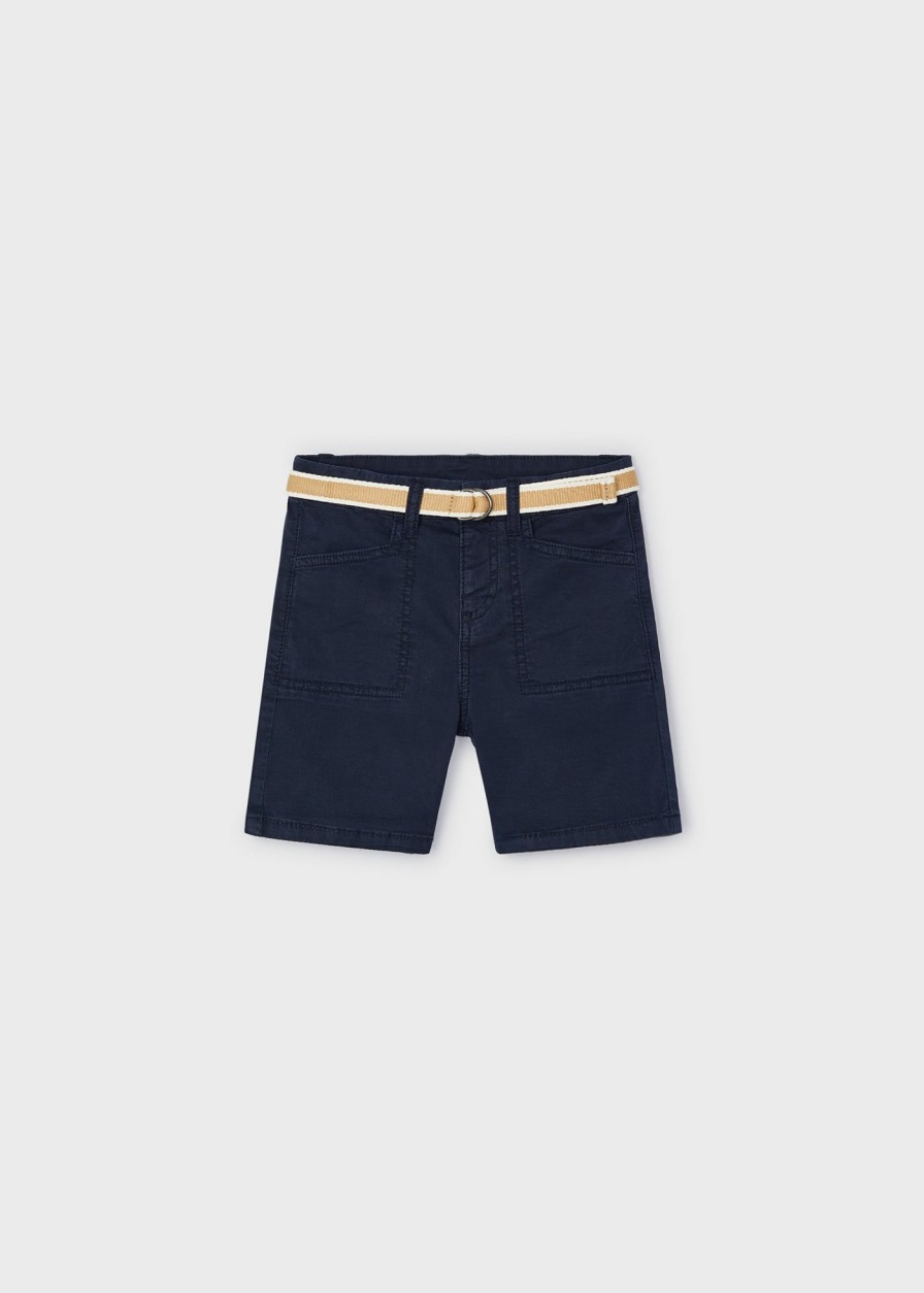 Nino MAYORAL Pantalones | Bermuda Con Cinturon Better Cotton Nino