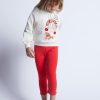 Nina MAYORAL Pantalones Y Faldas | Legging Pirata Better Cotton Nina Granadina