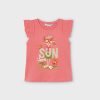 Nina MAYORAL Camisetas Y Polos | Camiseta Estampada Better Cotton Nina Flamingo