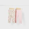 Bebe MAYORAL Pantalones Y Petos | Set 2 Leggings Better Cotton Recien Nacido Rosa Baby