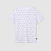 Nino MAYORAL Camisetas | Camiseta Granito Mini Estampado Better Cotton Chico Blanco