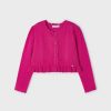 Nina MAYORAL Rebecas Y Chaquetas De Punto | Rebeca Calados Better Cotton Nina Fucsia