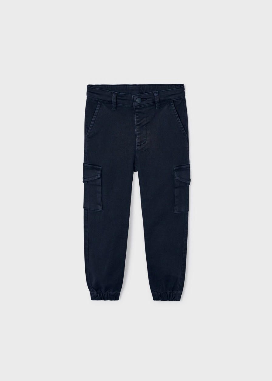 Nino MAYORAL Pantalones | Pantalon Cargo Better Cotton Nino Marino