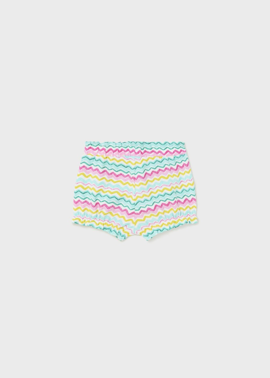 Bebe MAYORAL Pantalones Y Petos | Short Estampado Better Cotton Bebe Agata