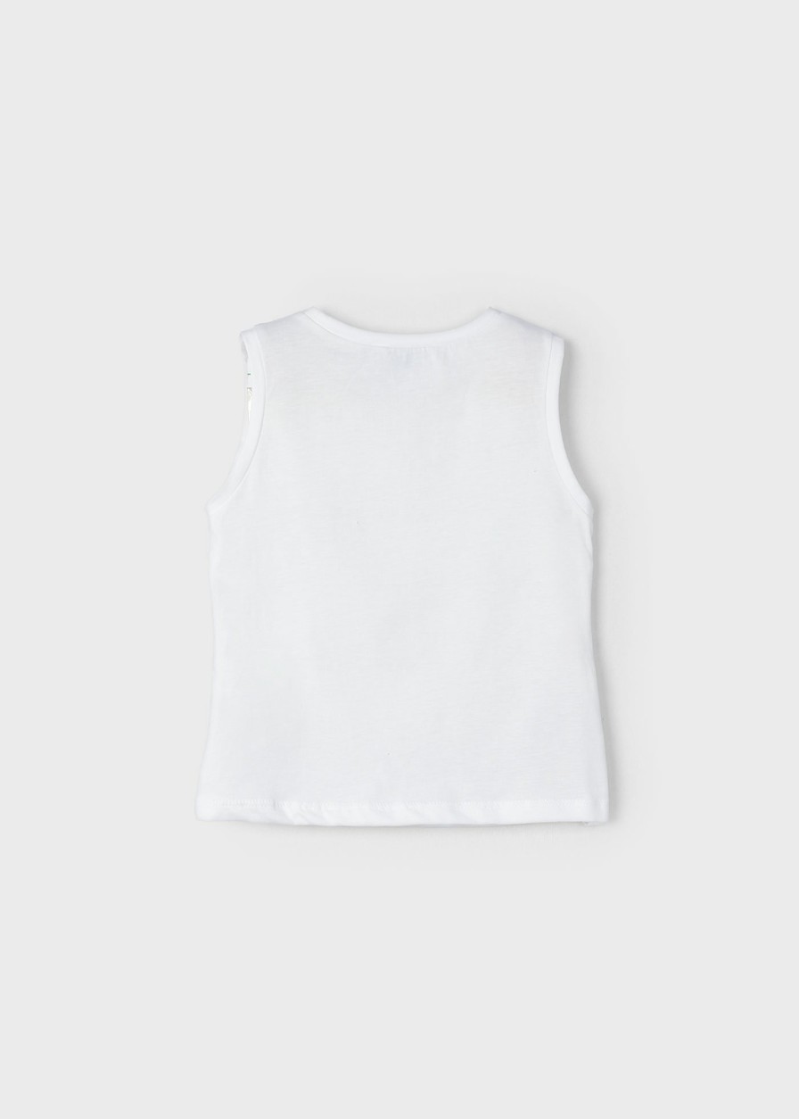 Nina MAYORAL Camisetas Y Polos | Camiseta Tachas Better Cotton Nina