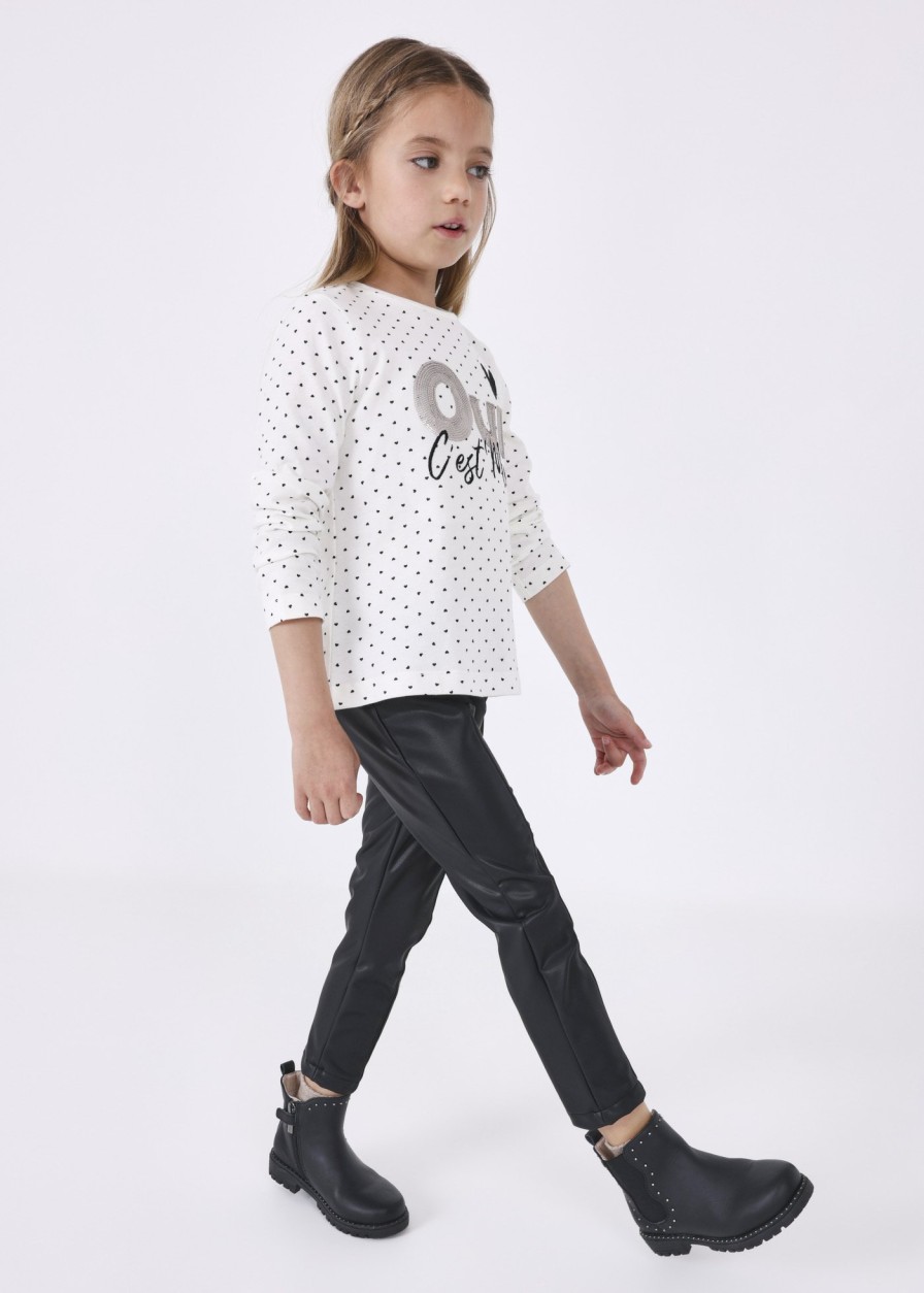 Nina MAYORAL Pantalones Y Faldas | Legging Polipiel Nina