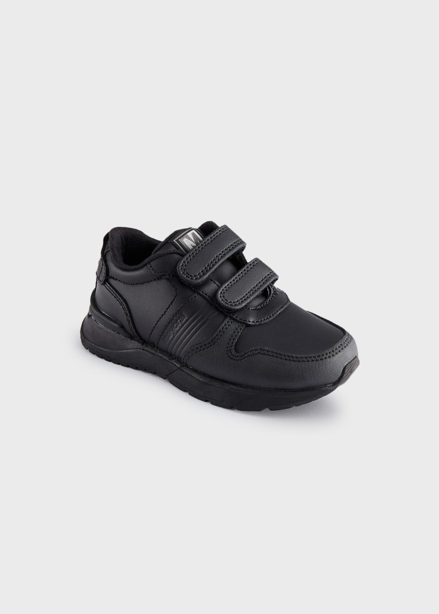 Nina MAYORAL Zapatos Colegiales | Deportiva Sport Colegial Piel Negro