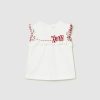 Bebe MAYORAL Camisas Y Blusas | Bluson Punto Lazo Better Cotton Bebe Blanco