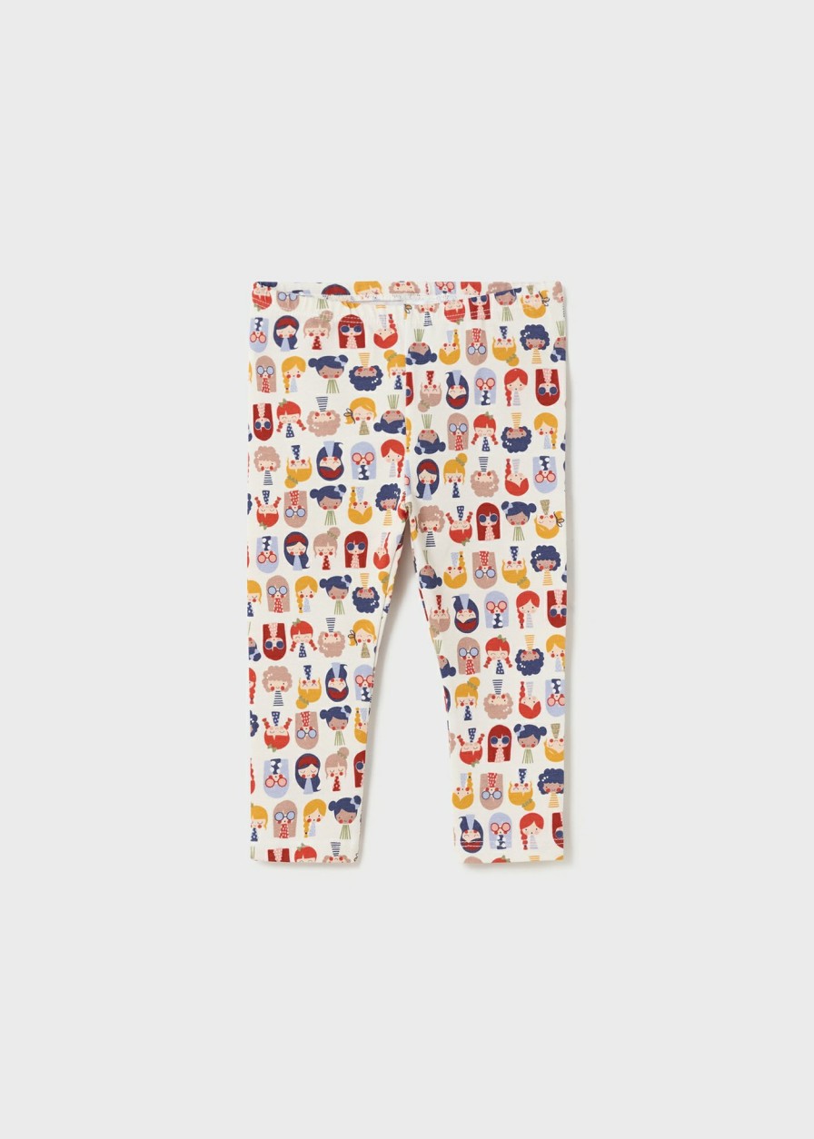 Bebe MAYORAL Pantalones Y Petos | Legging Estampado Better Cotton Bebe