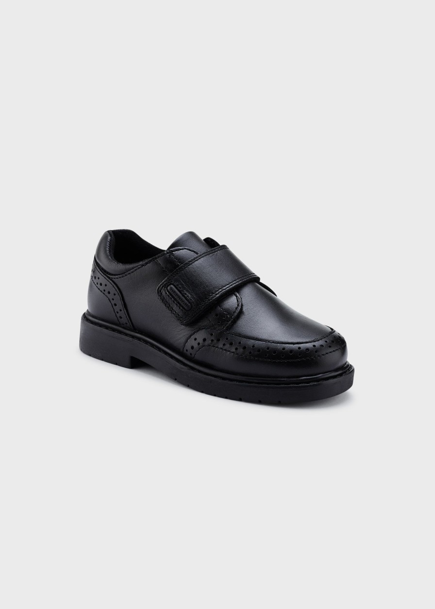 Nina MAYORAL Zapatos Colegiales | Zapato Colegial Piel Nino Negro