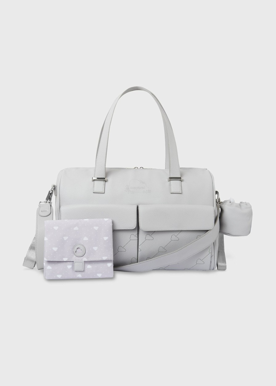 Bebe MAYORAL Bolsos De Maternidad | Bolso Con Accesorios Bebe Gris