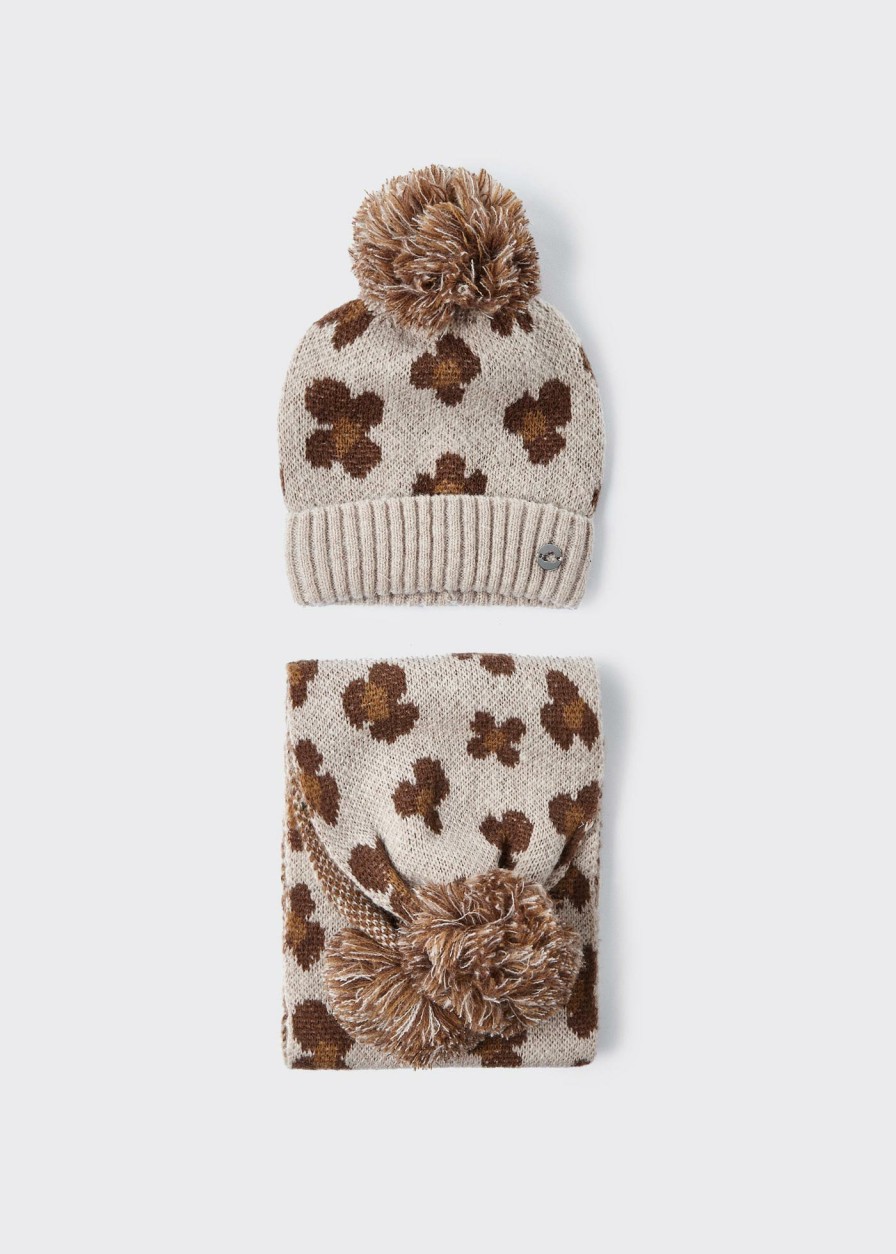 Nina MAYORAL Accesorios Y Complementos | Set Bufanda Y Gorro Jacquard Nina