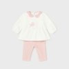 Bebe MAYORAL Conjuntos | Conjunto 4 Piezas Better Cotton Recien Nacido Rosa Baby