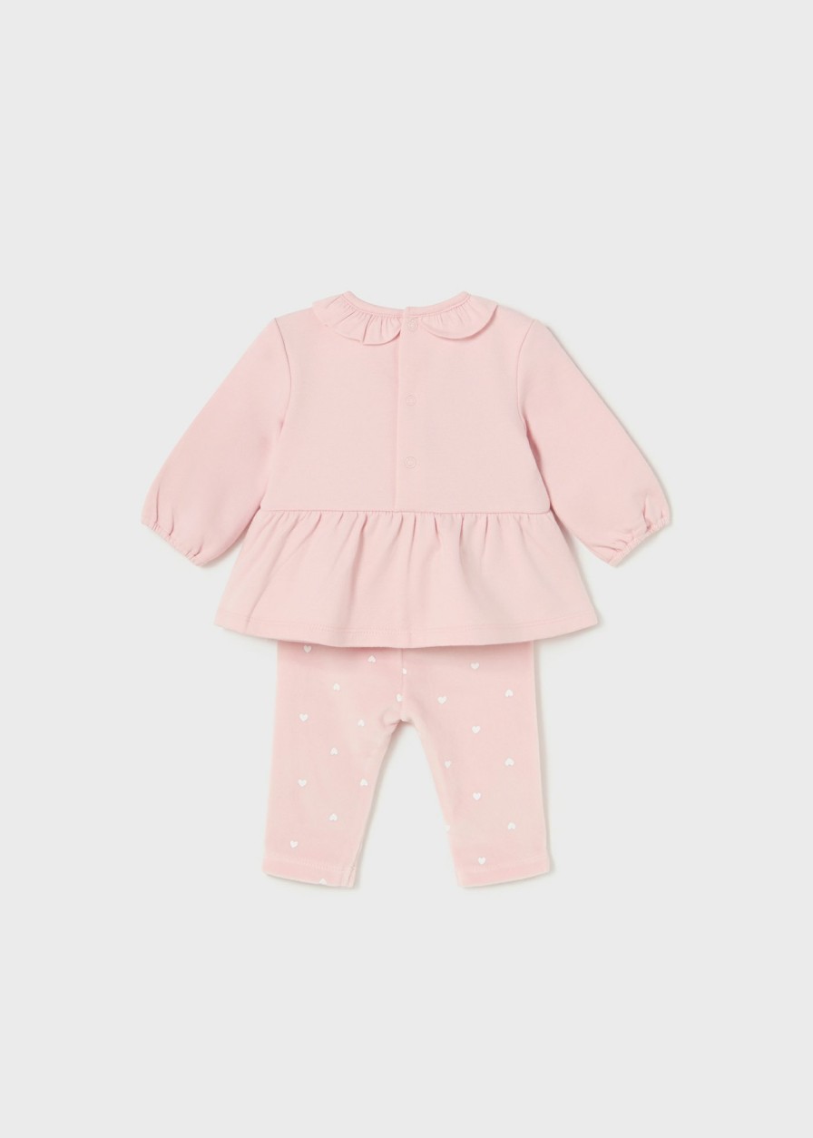 Bebe MAYORAL Conjuntos | Conjunto 4 Piezas Better Cotton Recien Nacido Rosa Baby