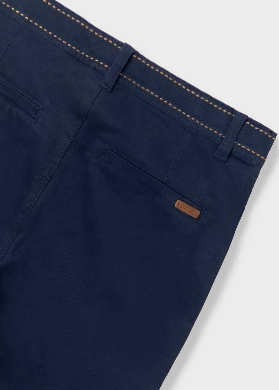 Nino MAYORAL Pantalones | Pantalon Chino Pique Chico Marino