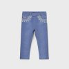 Bebe MAYORAL Pantalones Y Petos | Pantalon Jegging Better Cotton Bebe Tejano Oscuro