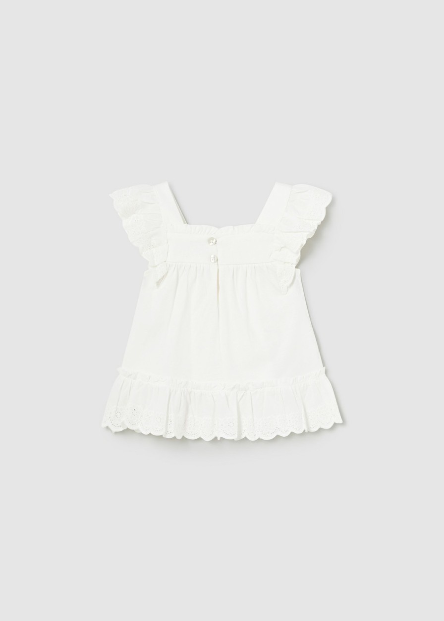 Bebe MAYORAL Camisas Y Blusas | Blusa Volantes Better Cotton Bebe